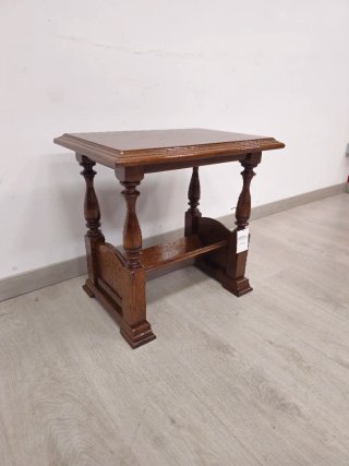Mesita Revistero Rústica Roble