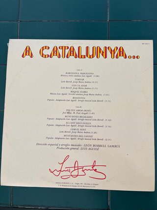 Vinilos Luis Aguilé - Te espero en la playa