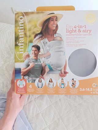 Mochila Portabebés Infantino Flip 4-in-1