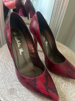 Zapatos Lolita Blu Animal Print Talla 39