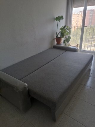 Sofá Cama Gris Ikea