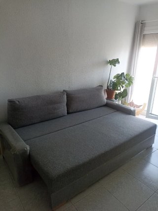 Sofá Cama Gris Ikea