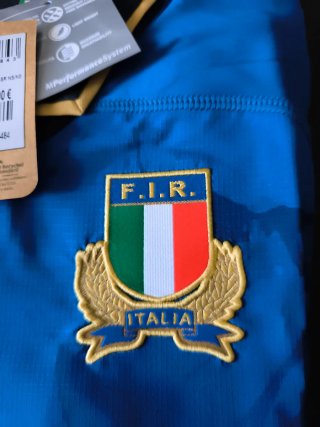 Maglia Rugby Italia FIR Macron Taglia M