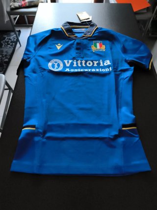Maglia Rugby Italia FIR Macron Taglia M