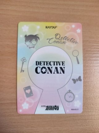 Carta coleccionable Detective Conan