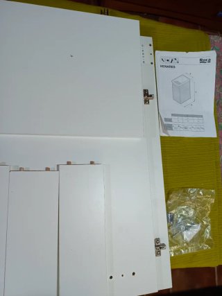 Mueble lavadero Roca Blanco