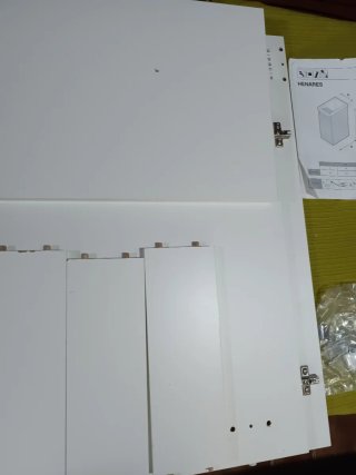 Mueble lavadero Roca Blanco