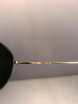 Gafas Ray-Ban Hexagonal 3548 Azul Dorado