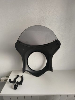 Cúpula retro Puig CB650R Negro mate
