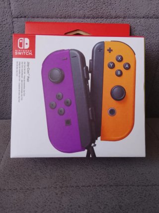 Joy-Con Morado y Naranja Nintendo Switch