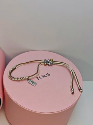 Pulsera TOUS Cuerdas Oso Bold Acero