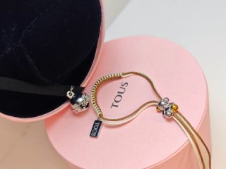 Pulsera TOUS Cuerdas Oso Bold Acero