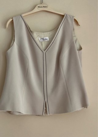 Traje de Ceremonia Seda Salvaje Blonda T.46
