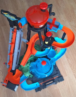 Pista Hot Wheels City Cocodrilo Destructor