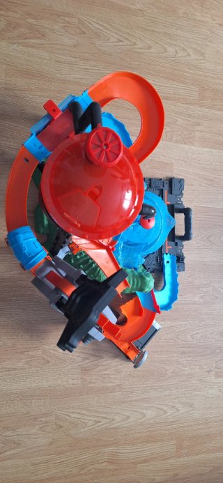 Pista Hot Wheels City Cocodrilo Destructor