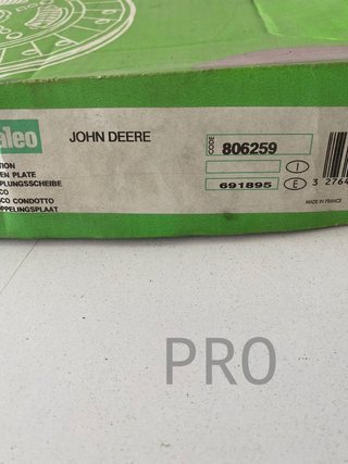 Disco Embrague tractor John Deere 806259