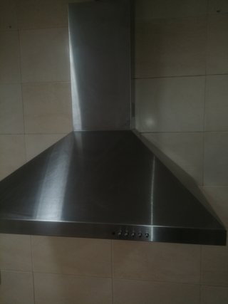 Campana extractora de acero inoxidable