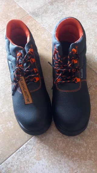 Zapatos de seguridad negros talla 45