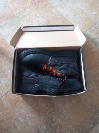 Zapatos de seguridad negros talla 45