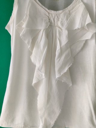 T-shirt bianca Massimo Dutti per bambina