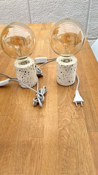 Pack 2 Lámparas Zara Home Terrazzo
