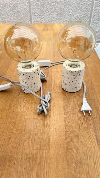 Pack 2 Lámparas Zara Home Terrazzo