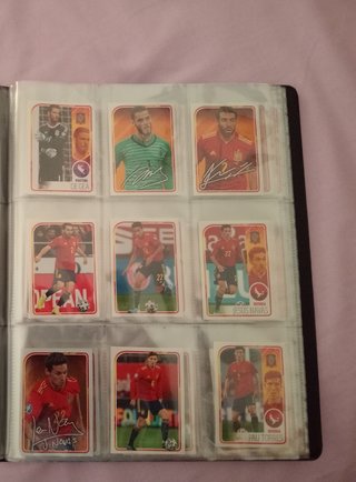 Lote cromos Selección Española 2021