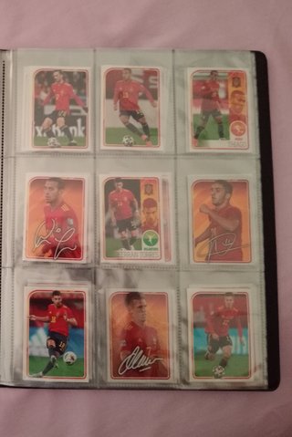 Lote cromos Selección Española 2021