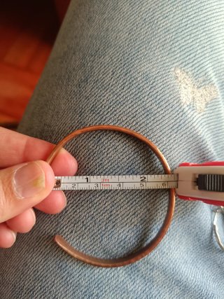 Pulsera de cobre