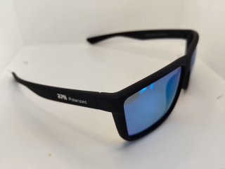 Gafas de sol polarizadas negras y azules