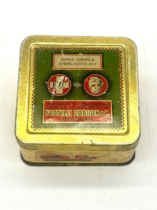 Scatola Latta Vintage Zabban Bologna