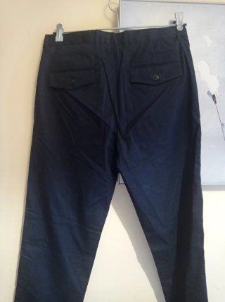 Pantalón Mango Azul Regular Fit