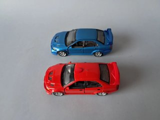 2x Mitsubishi Lancer Evo VI