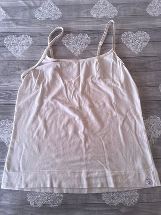 Top tirantes Calvin Klein blanco S