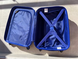 Maleta infantil estrellas azul y blanco