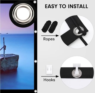 Pantalla para Proyector de 120 Pulgadas
