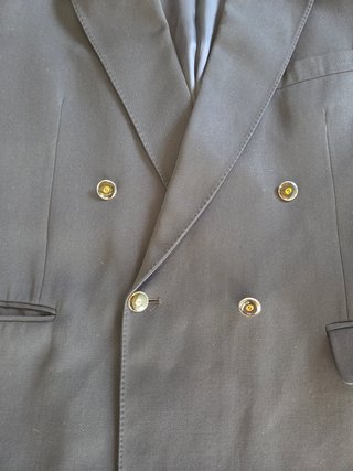 Chaqueta Pierre Cardin Hombre Talla 56 Negra