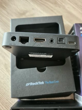 Rocktek G2 Smart Box 4K  Android TV 4g Ram,32g Rom