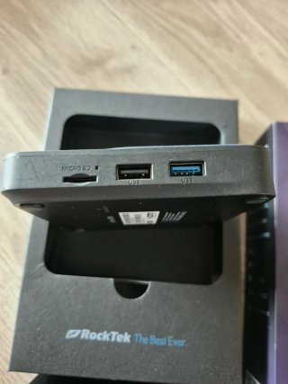 Rocktek G2 Smart Box 4K  Android TV 4g Ram,32g Rom