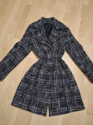 Cappotto in lana taglio vintage Tg. S/XS