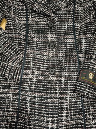 Cappotto in lana taglio vintage Tg. S/XS