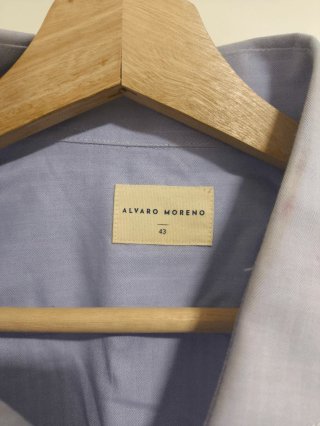 Camisa de vestir Álvaro Moreno Azul Talla M