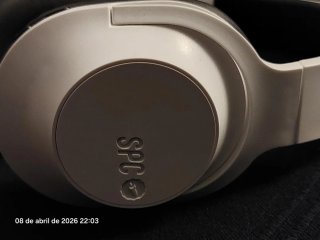 Auriculares SPC Crow Ice White Bluetooth