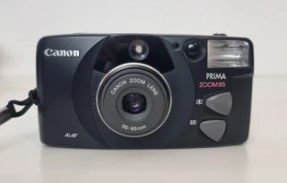 CANON Prima Zoom 85 AF Cámara analógica con FUNDA