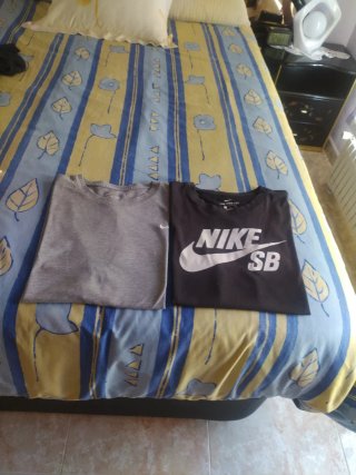 Lote 2 Camisetas Nike talla s