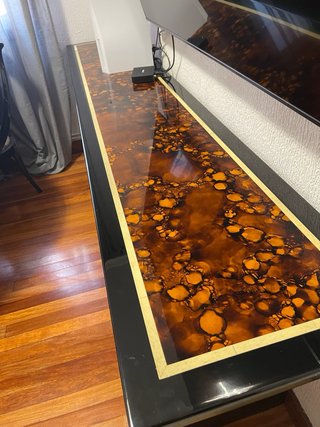 Tavolo da pranzo rotondo e sedie
