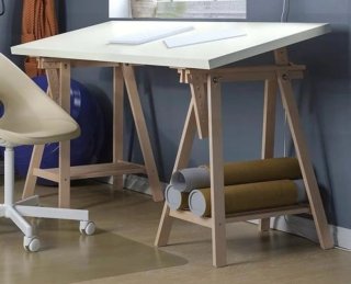 Mesa de dibujo Ikea Blanca