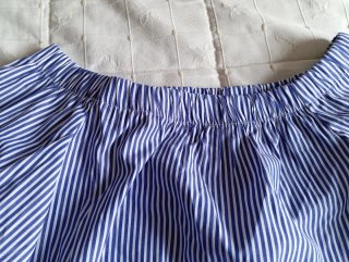 Blusa Zara Rayas Volantes Encaje