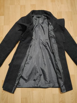 Cappotto dal taglio vintage total grey Tg. S-XS