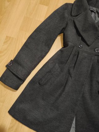 Cappotto dal taglio vintage total grey Tg. S-XS